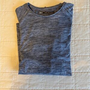 REI Blue Long Sleeve Tee